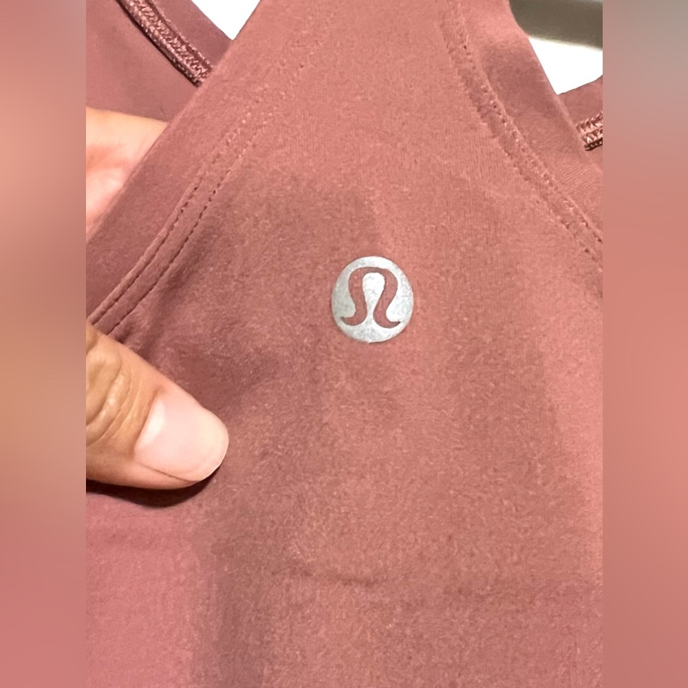 Lululemon Cool Racerback Tank Top Shorter Length Cropped Running Yoga Workout - Picture 10 of 10